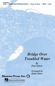 Bridge Over Troubled Water SATB choral sheet music cover Thumbnail